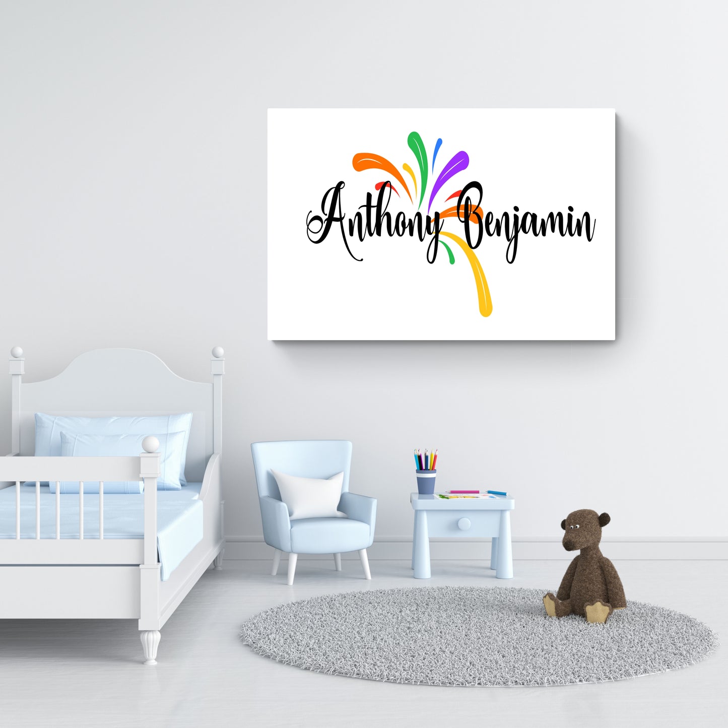 Anthony Personalized Wall Art Canvas