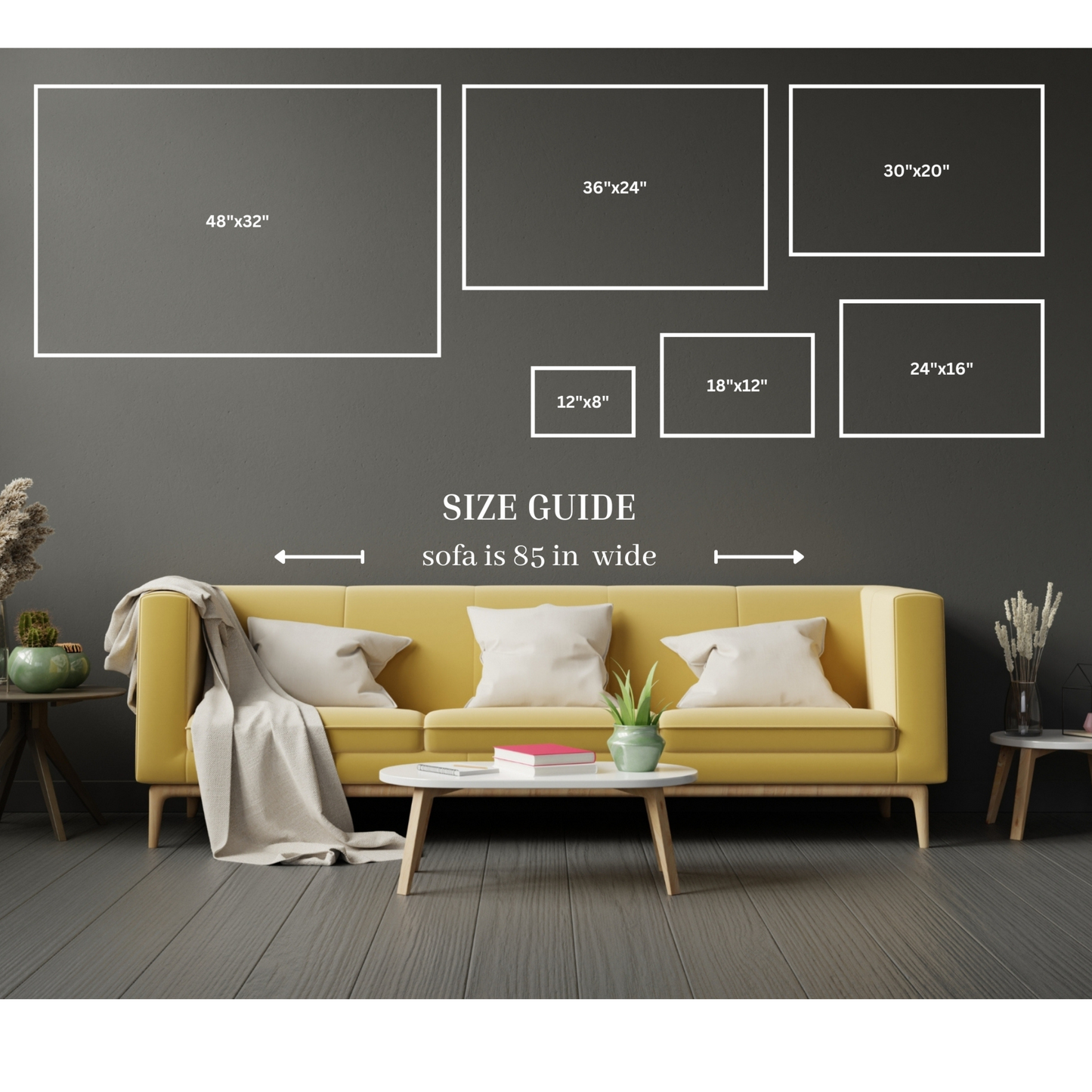 The Miller Family Name Wall Art Canvas