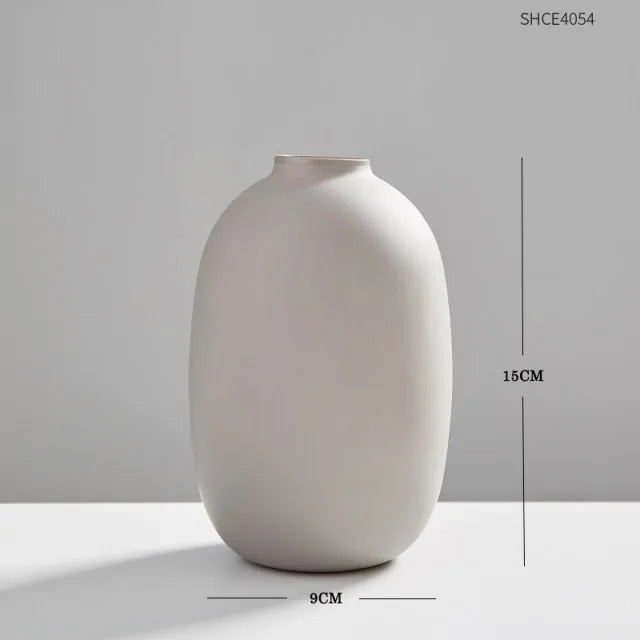 Clear Glass Vase Decorative Home Accent