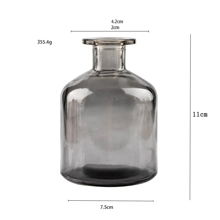 Nordic Glass Flower Vase Home Decor