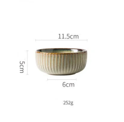 Japanese Style Ceramic Plates for Table Decor