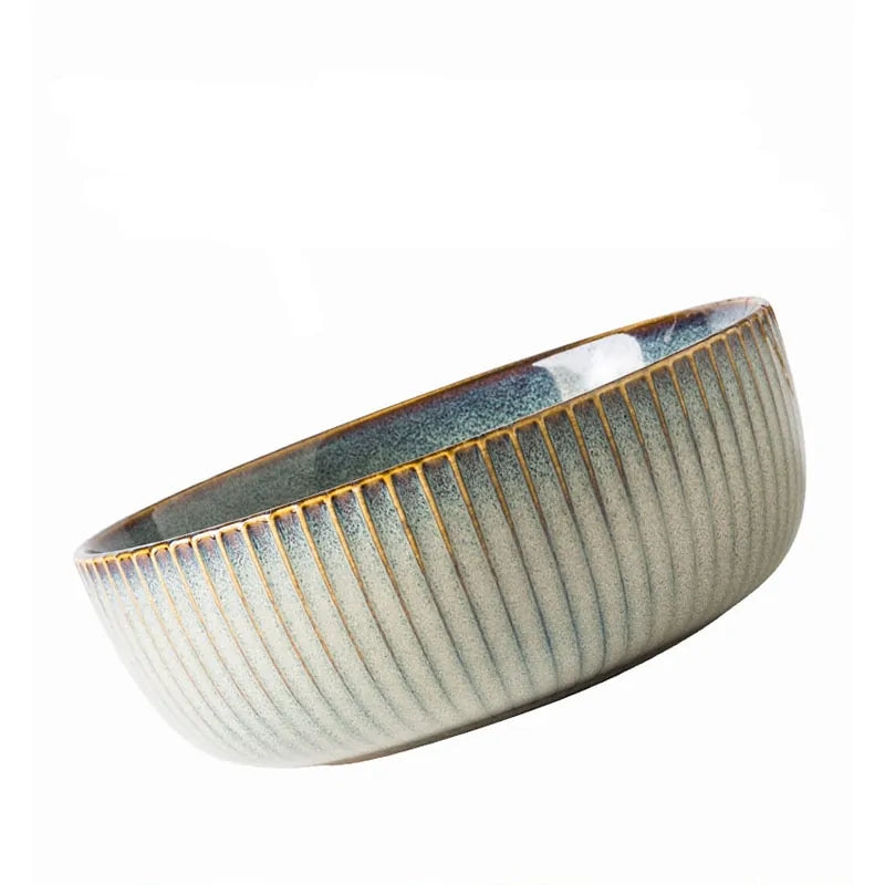 Japanese Style Ceramic Plates for Table Decor