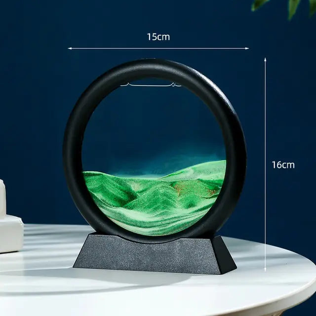 Moving Sand Art Home Decor Frame