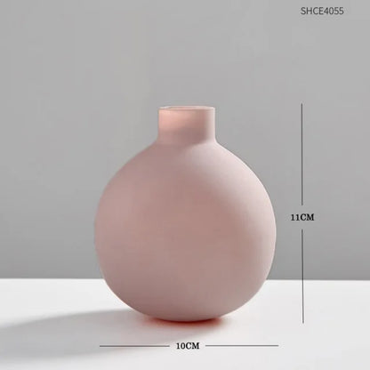 Clear Glass Vase Decorative Home Accent