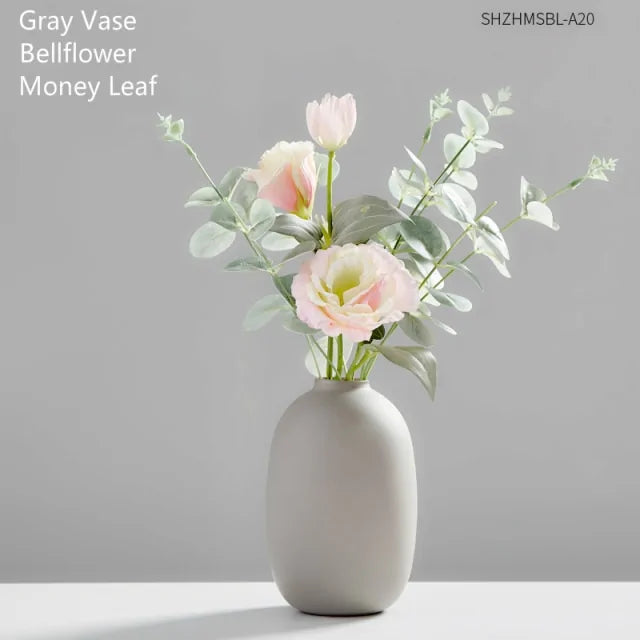 Clear Glass Vase Decorative Home Accent