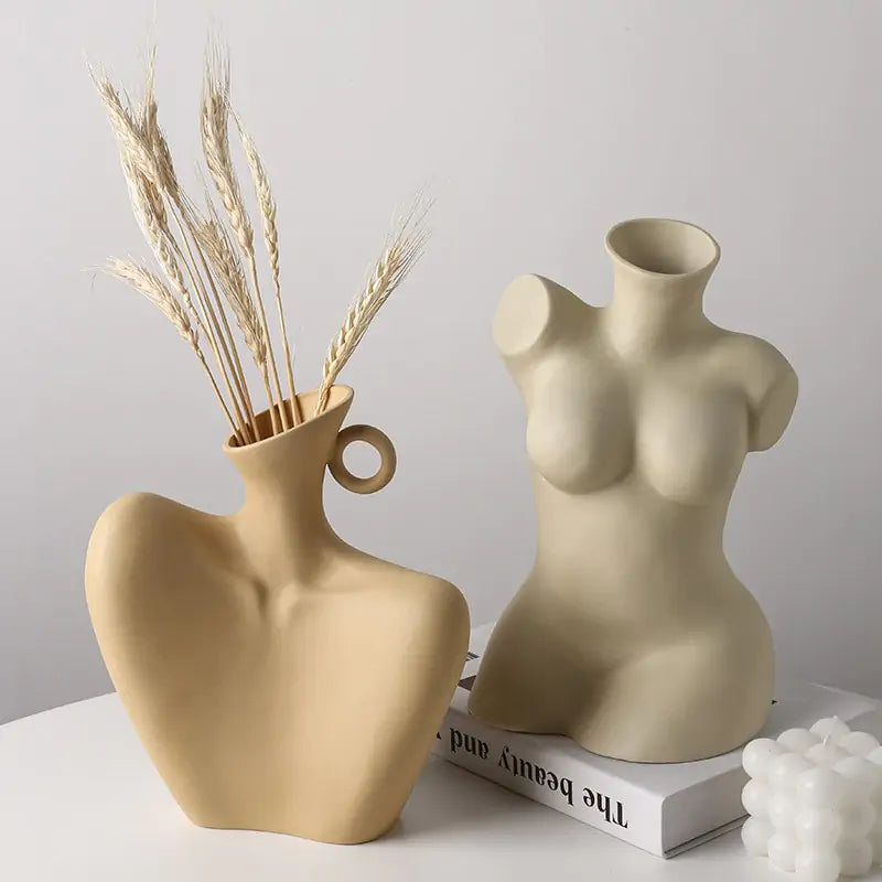 Artistic sculpture vase home decor