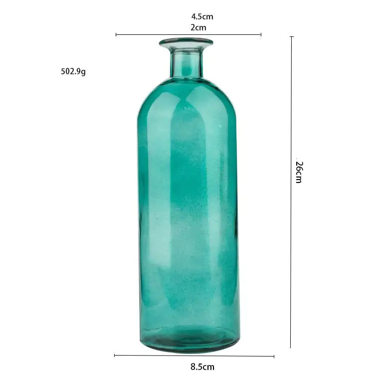 Nordic Glass Flower Vase Home Decor
