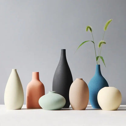 Nordic ceramic vases for home decor