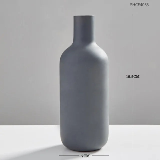 Clear Glass Vase Decorative Home Accent