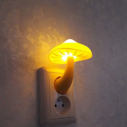 Mushroom Night Light with Sensor for Home Decor