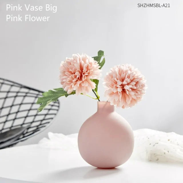 Clear Glass Vase Decorative Home Accent