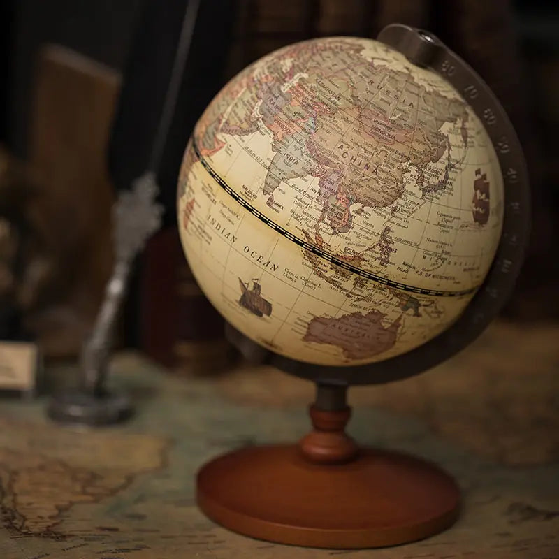 World globe map home decor showpiece for desk and shelf