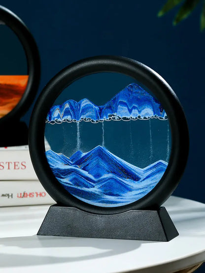 Moving Sand Art Home Decor Frame