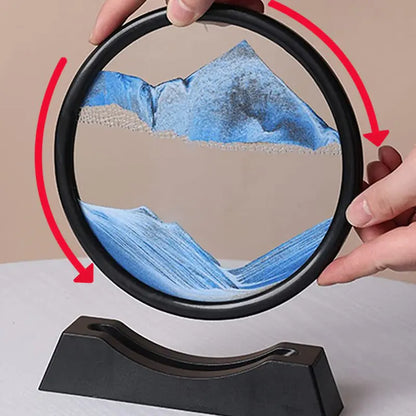 3D Moving Sand Art Decorative Frame